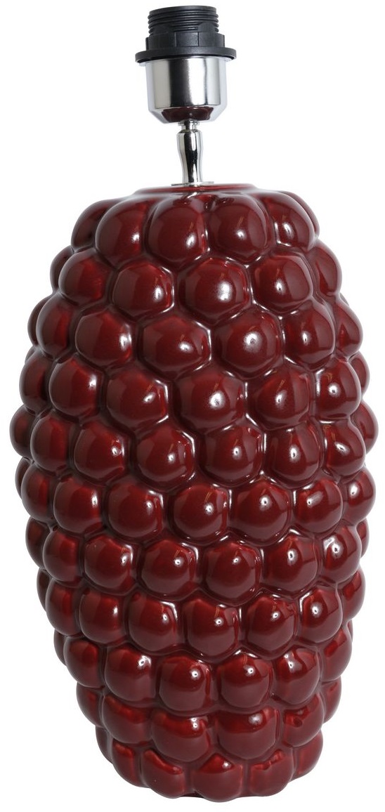 Big Bouble lampfot H48 cm - Röd (Glansig) Big Bouble lampfot H48 cm - Röd (Glansig)