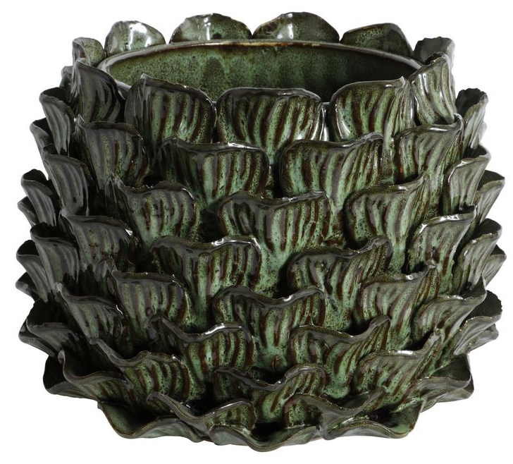 Vas Ester H18 cm - Gr�n