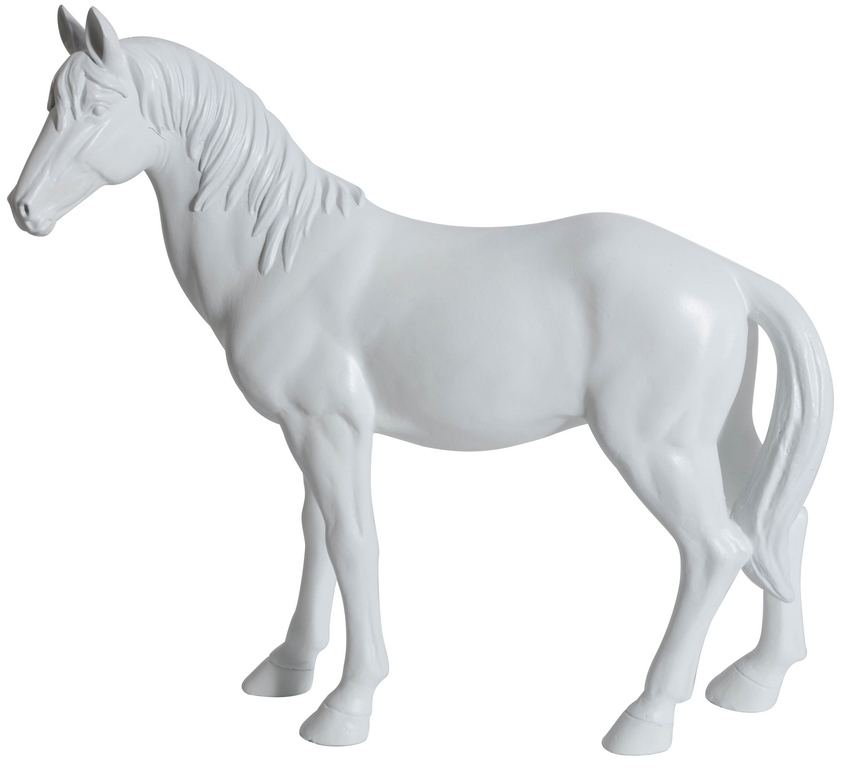 H�ststaty L 30 cm - Vit