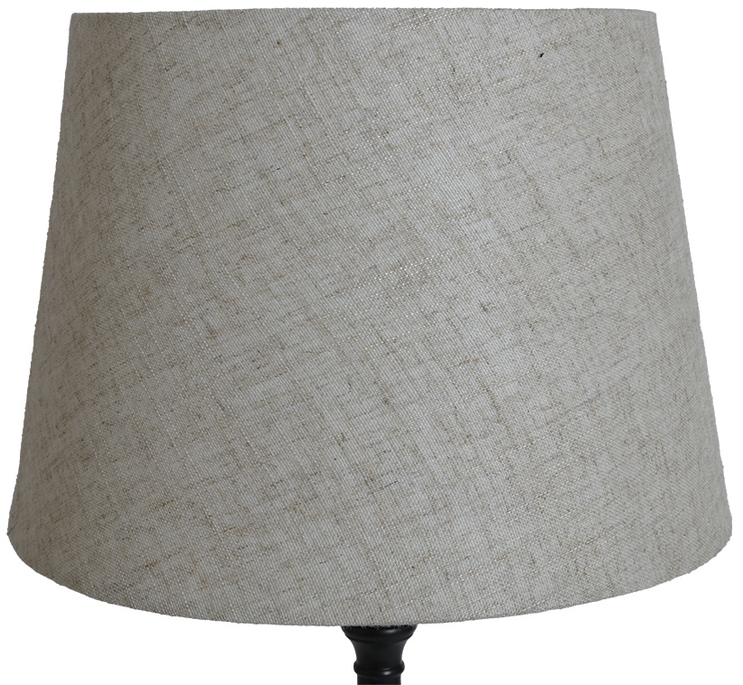Rund lampskärm 27x35x25 cm - Beige (linne) Rund lampskärm 27x35x25 cm - Beige (linne)