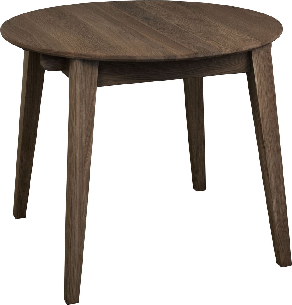 Uitschuifbare eettafel 90-130x90 cm bruin geolied eiken - Genova Uitschuifbare eettafel 90-130x90 cm bruin geolied eiken - Genova
