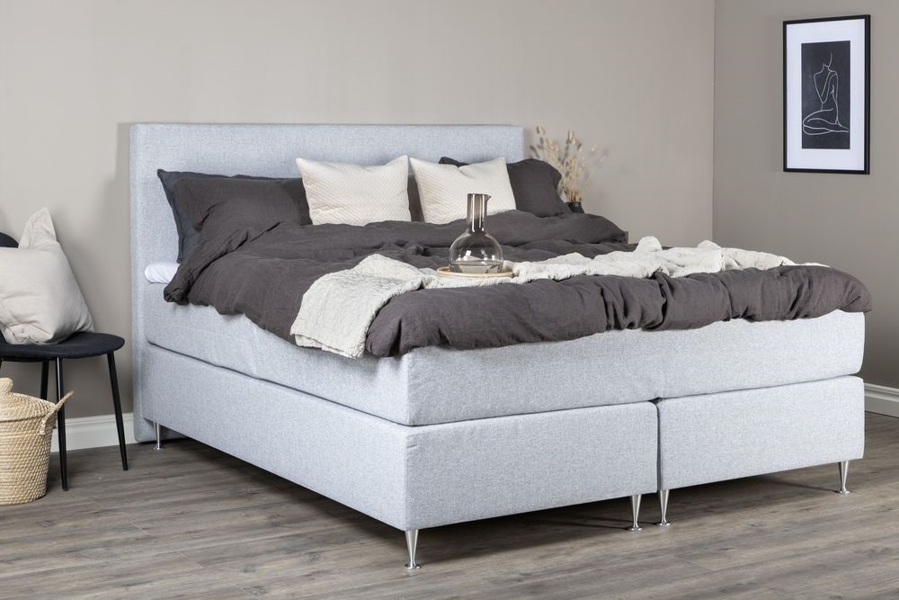 Bj�rken kontinentals�ng 180x200 cm - 7-zons inkl gavel s�nggavel