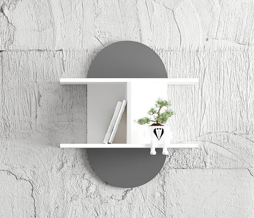 Auro v�gghylla - Vit/antracit