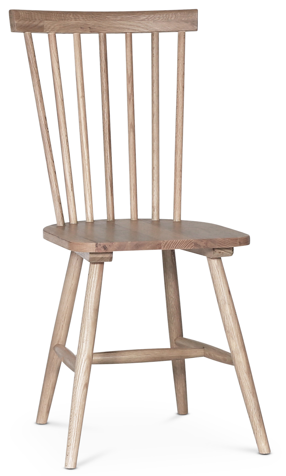 Karl rieten stoel wit geolied hout Karl rieten stoel wit geolied hout