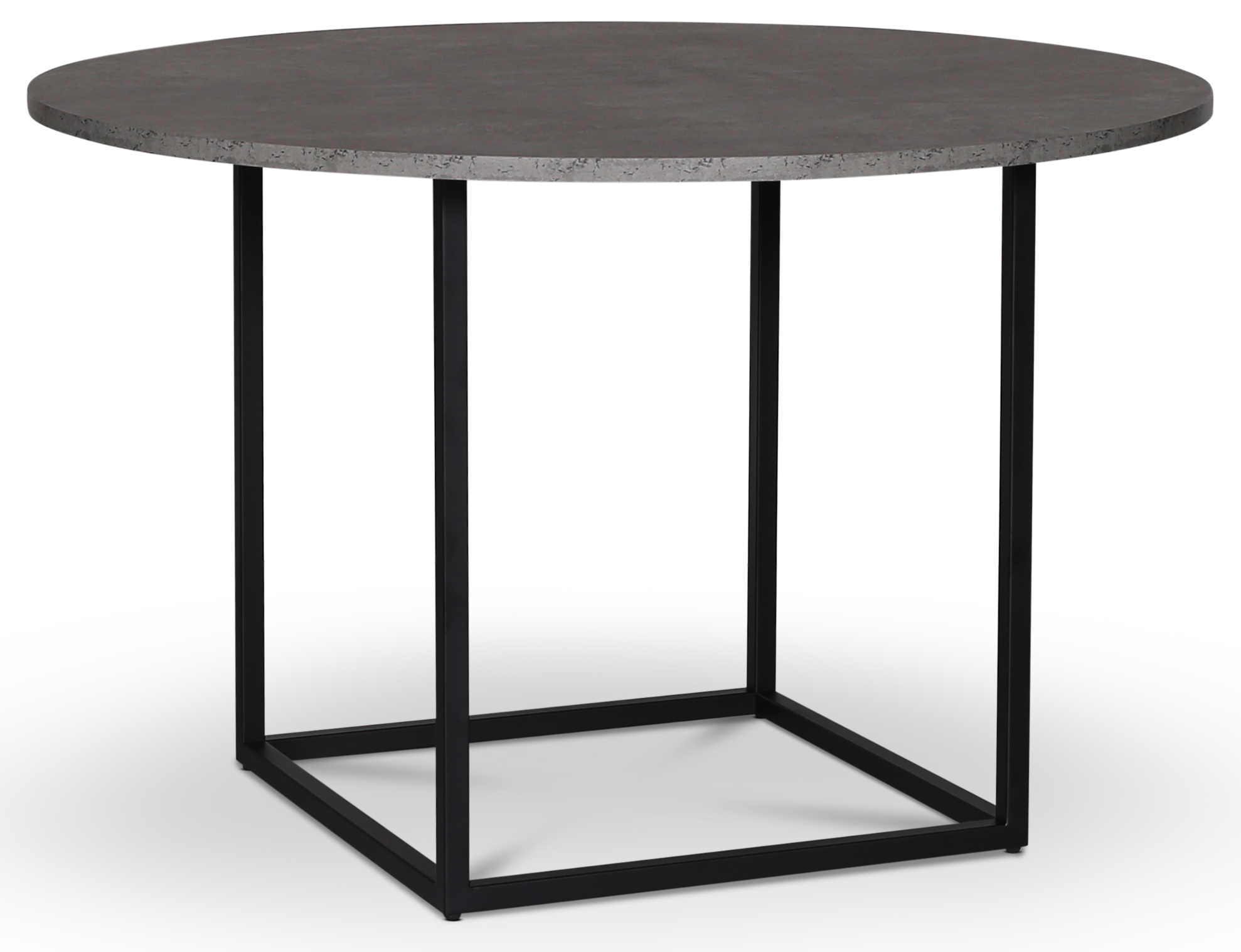 Sintorp runt matbord �115 cm - Betong (Exklusivt laminat)