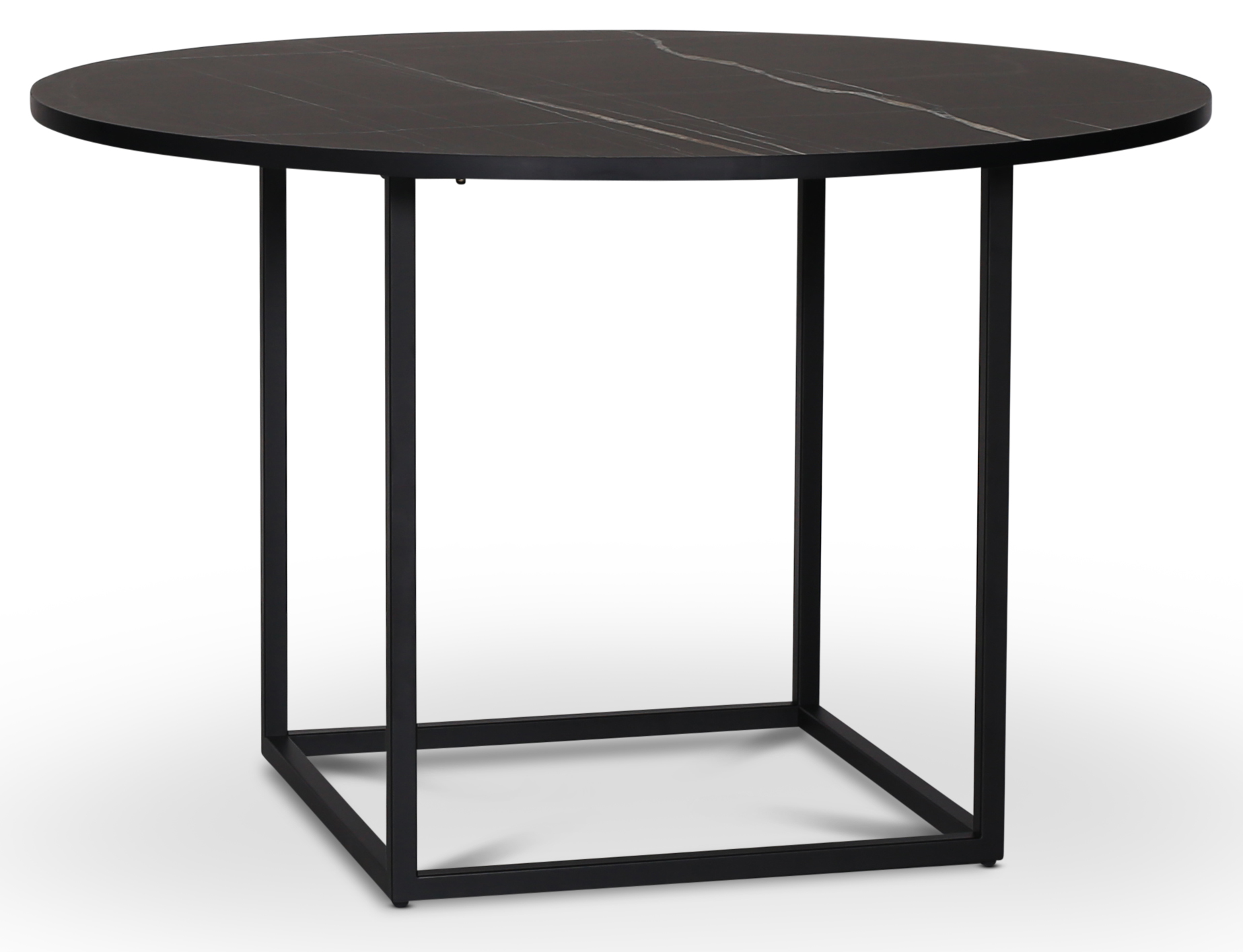 Sintorp ronde eettafel �115 cm - Zwart marmer (Exclusief laminaat) +