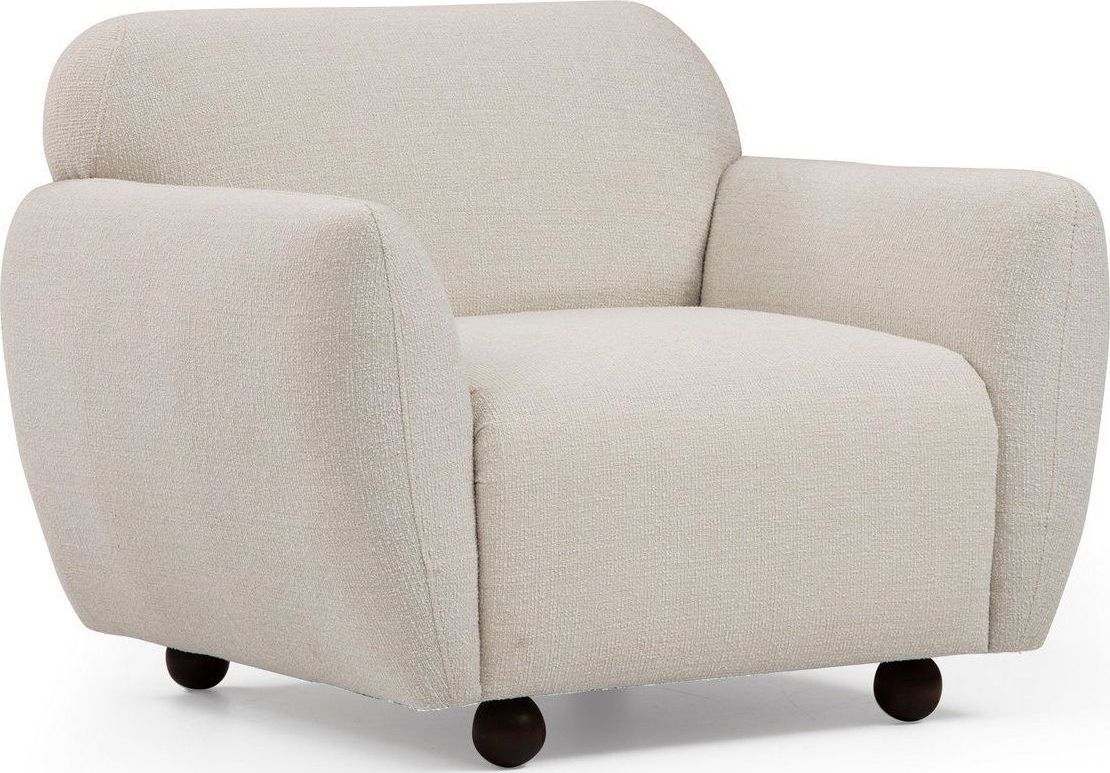 Eddy fauteuil - Creme