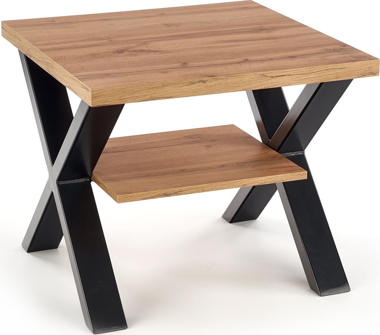 Kasady salontafel 65 cm - Wotan eiken/zwart