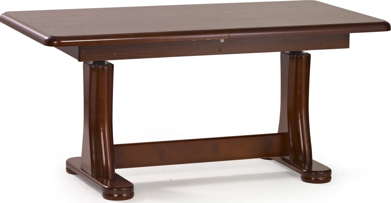 Zijeiland salontafel 125-164 cm - Kastanjehout