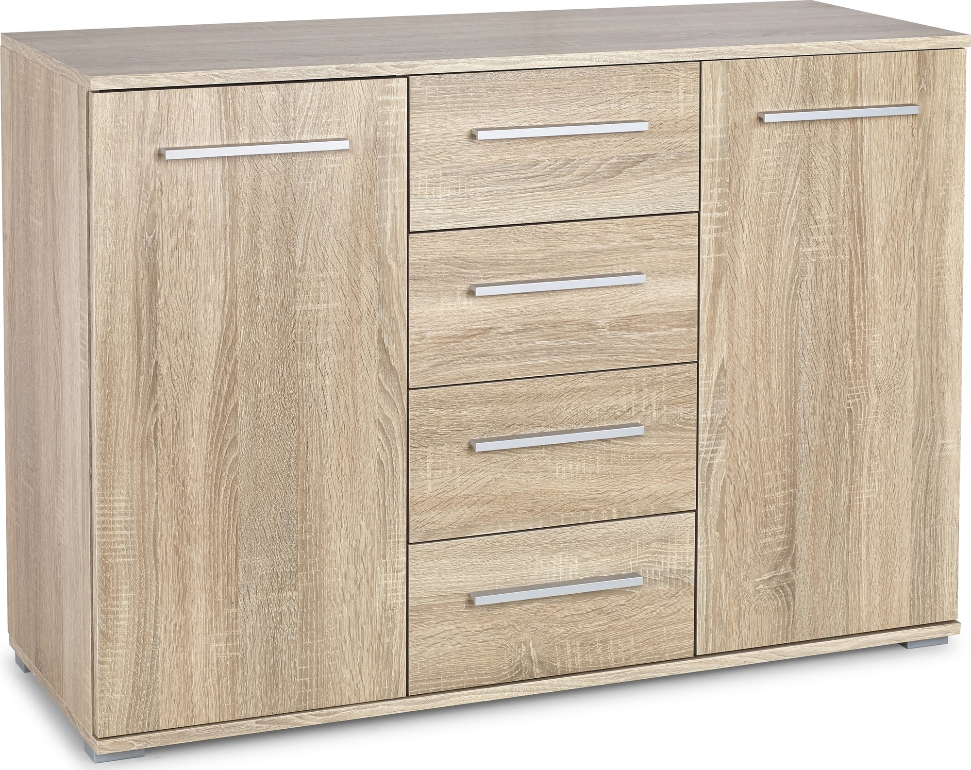 Abdel opbergmeubel 116 cm - Sonoma eik