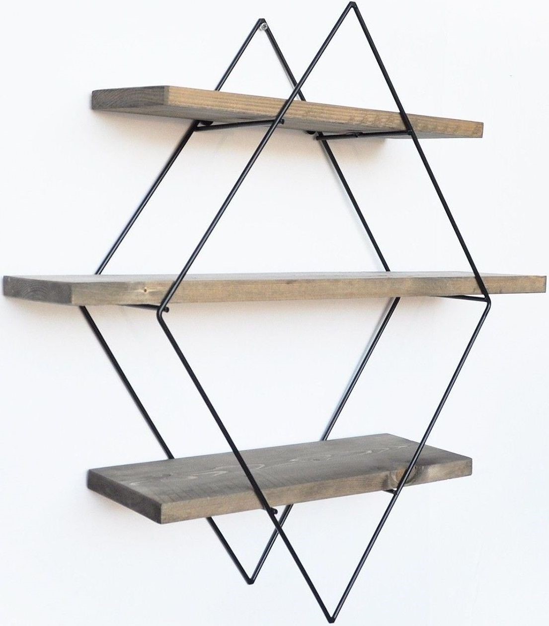 Walter wandplank 07 - Walnoot/zwart