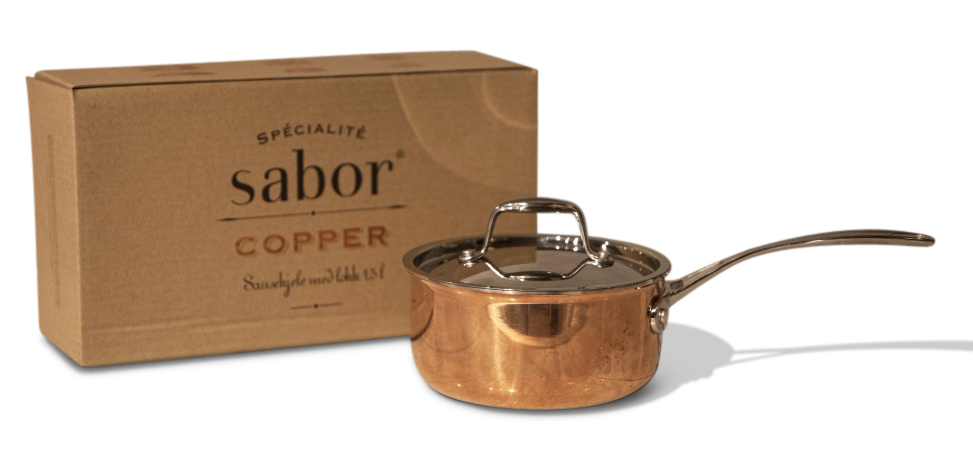 Sabor koperen pot 1,5 liter Sabor koperen pot 1,5 liter