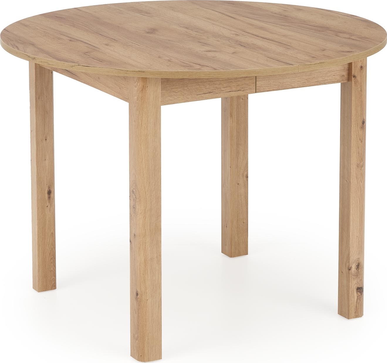 Berivan uitschuifbare eettafel 102-142 cm - Ambachtelijk eiken