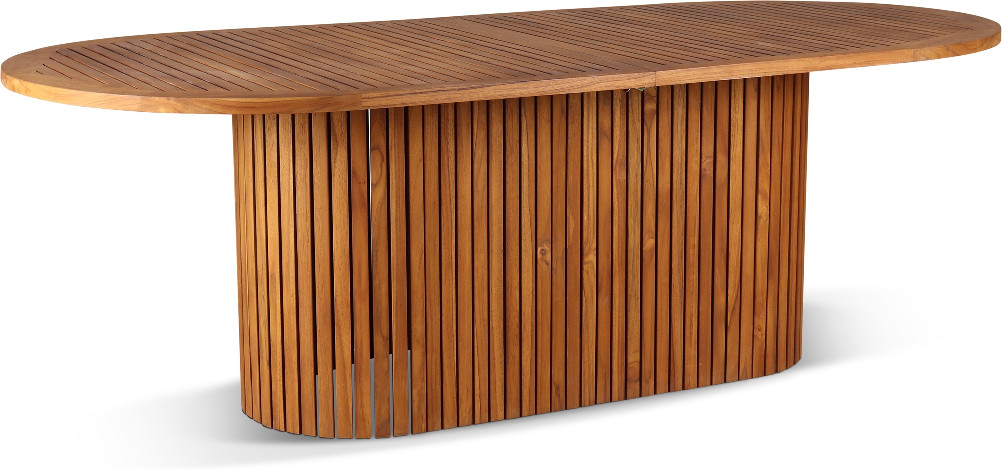 Han� ovale tafel in teakhout 220x110 cm