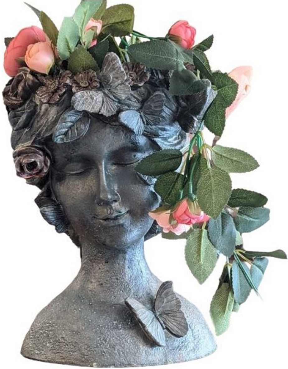 Kelebek vaas - Grijs