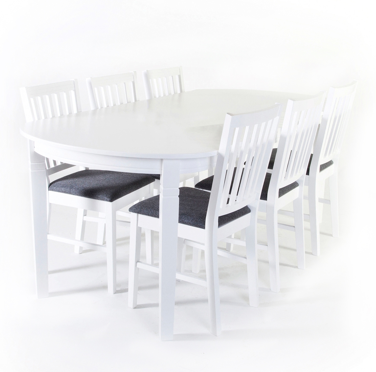 Sandhamn foodgroep - Tafel met 6 stoelen