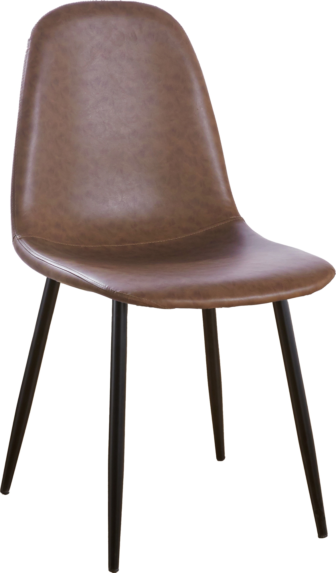 Stol i brunt l�derutseende + M�beltassar