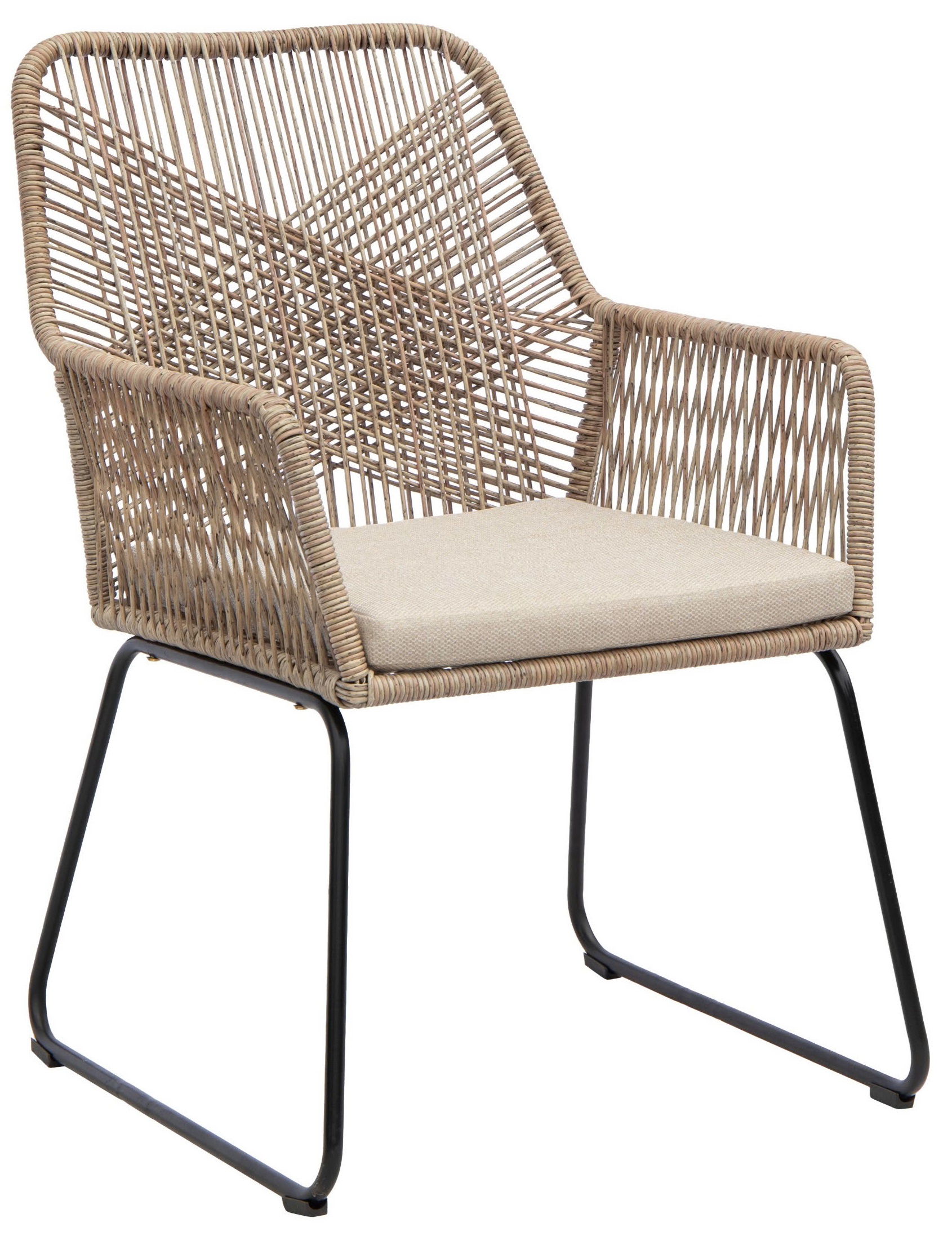 Matstol för utomhus - Karmstol beige / Sand - Vera + Rengöringsmedel för utemöbler Matstol för utomhus - Karmstol beige / Sand - Vera + Rengöringsmedel för utemöbler