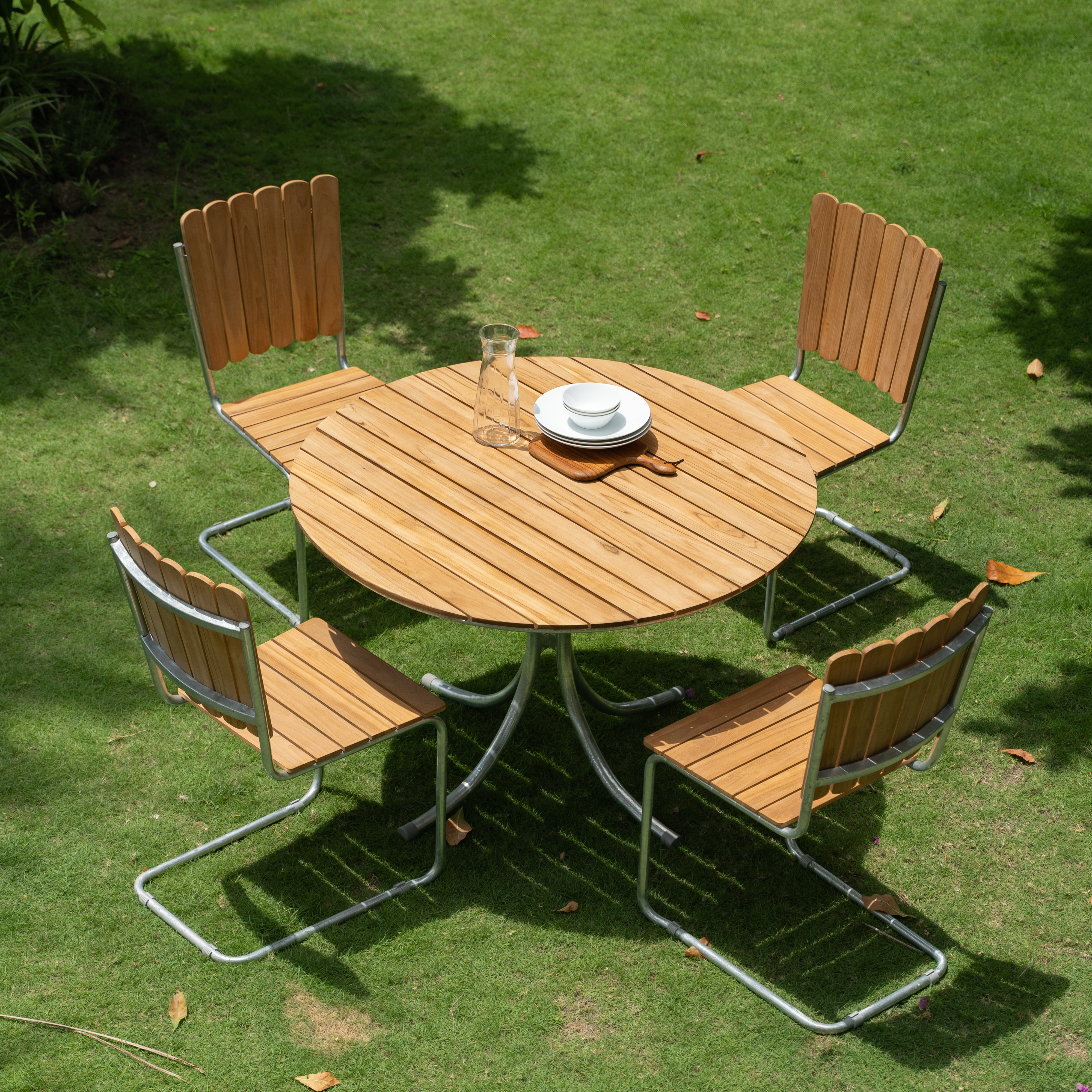 Teakbord �110 cm - M�llan