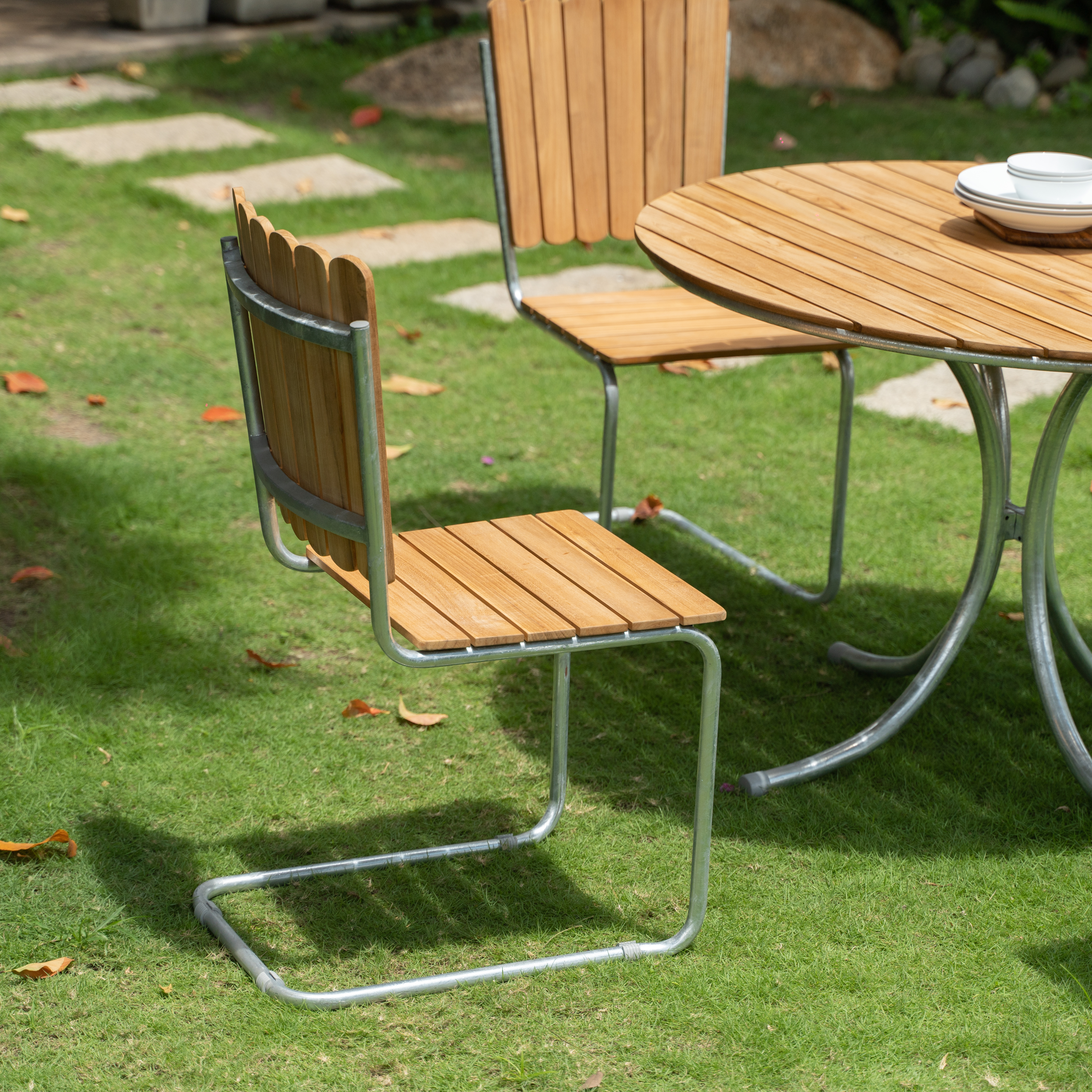 Teakbord �110 cm - M�llan