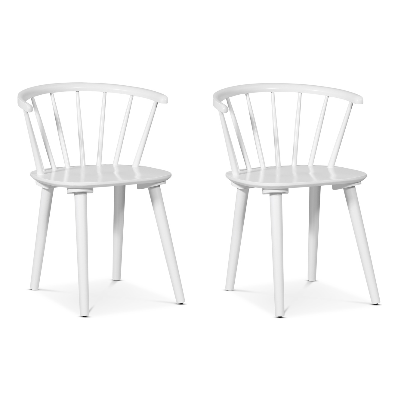 Pinnstol vit karmstol - Dalsland