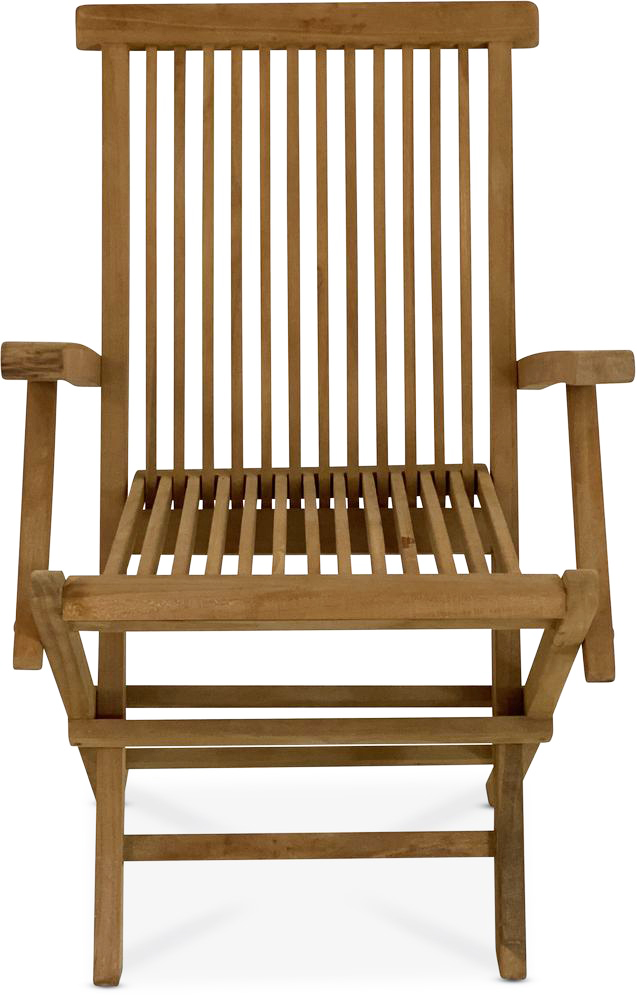 Teakstol med armstd - Salt + Textilrengring fr mbler