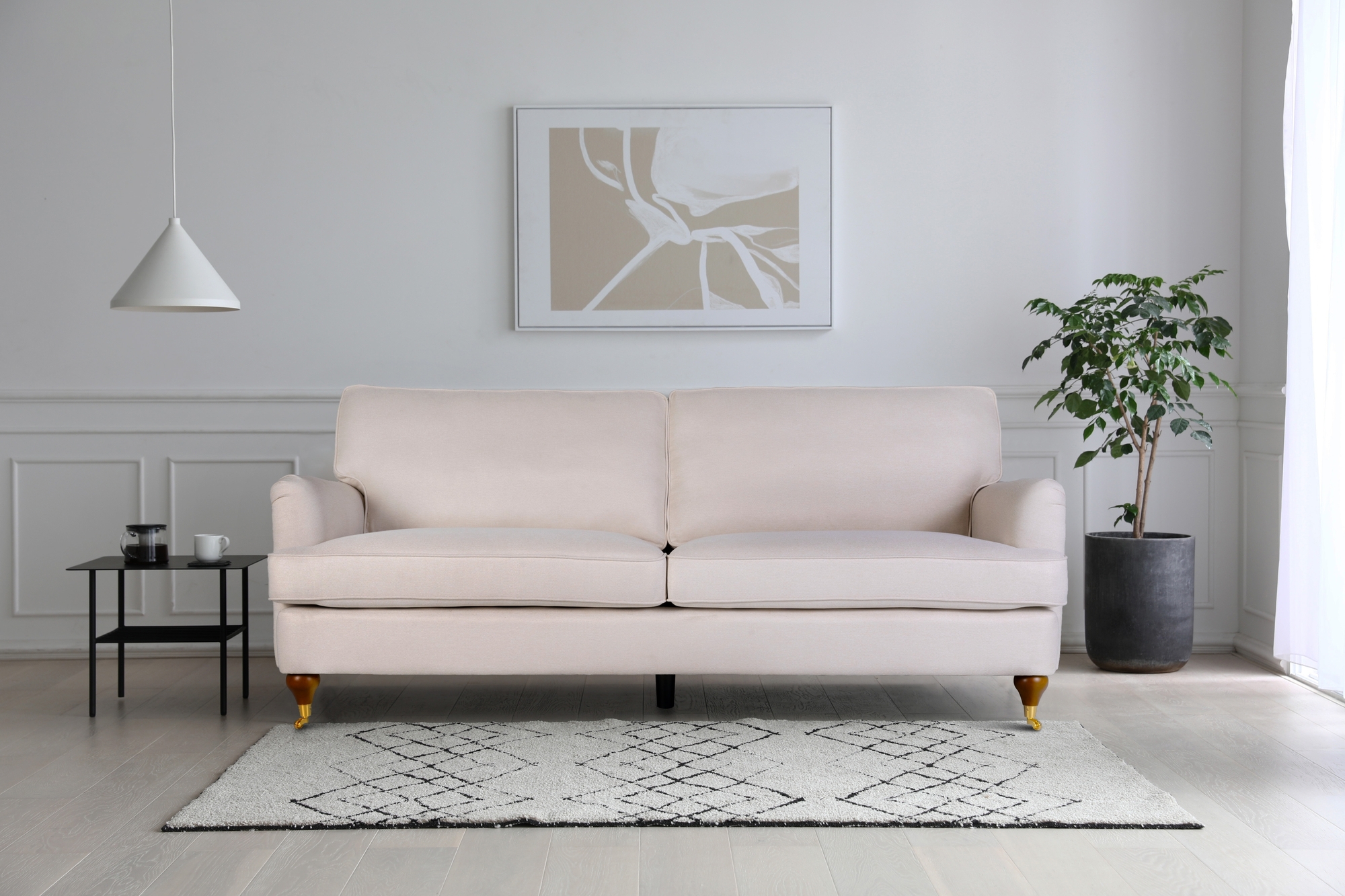 Howard Watford Deluxe - 3-sits soffa rak