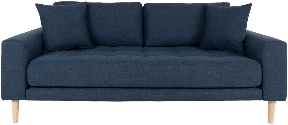 Soffa 3-sits 180 cm mrkbl