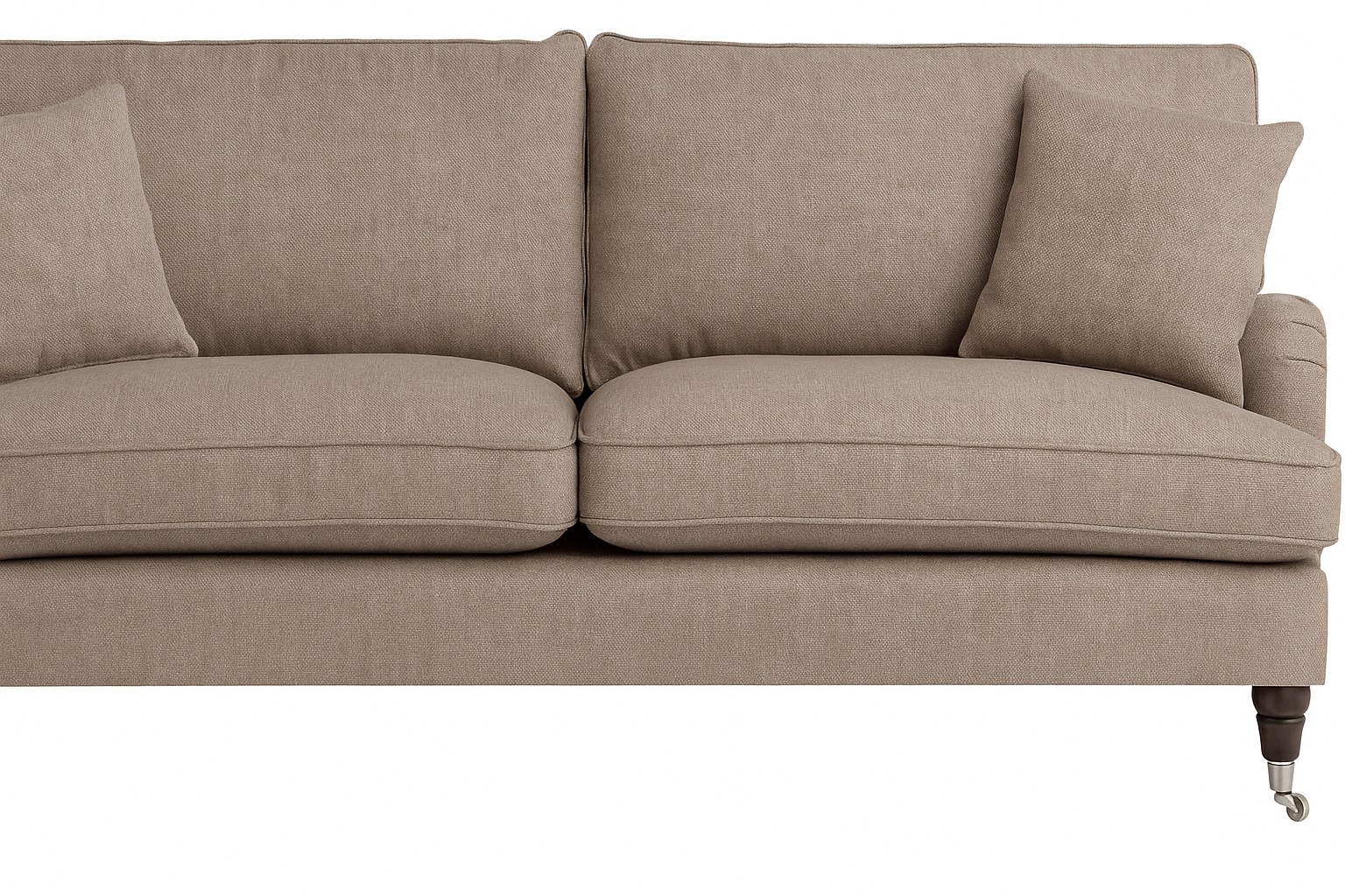 Soffa howard svängd modell 237 cm bred Soffa howard svängd modell 237 cm bred