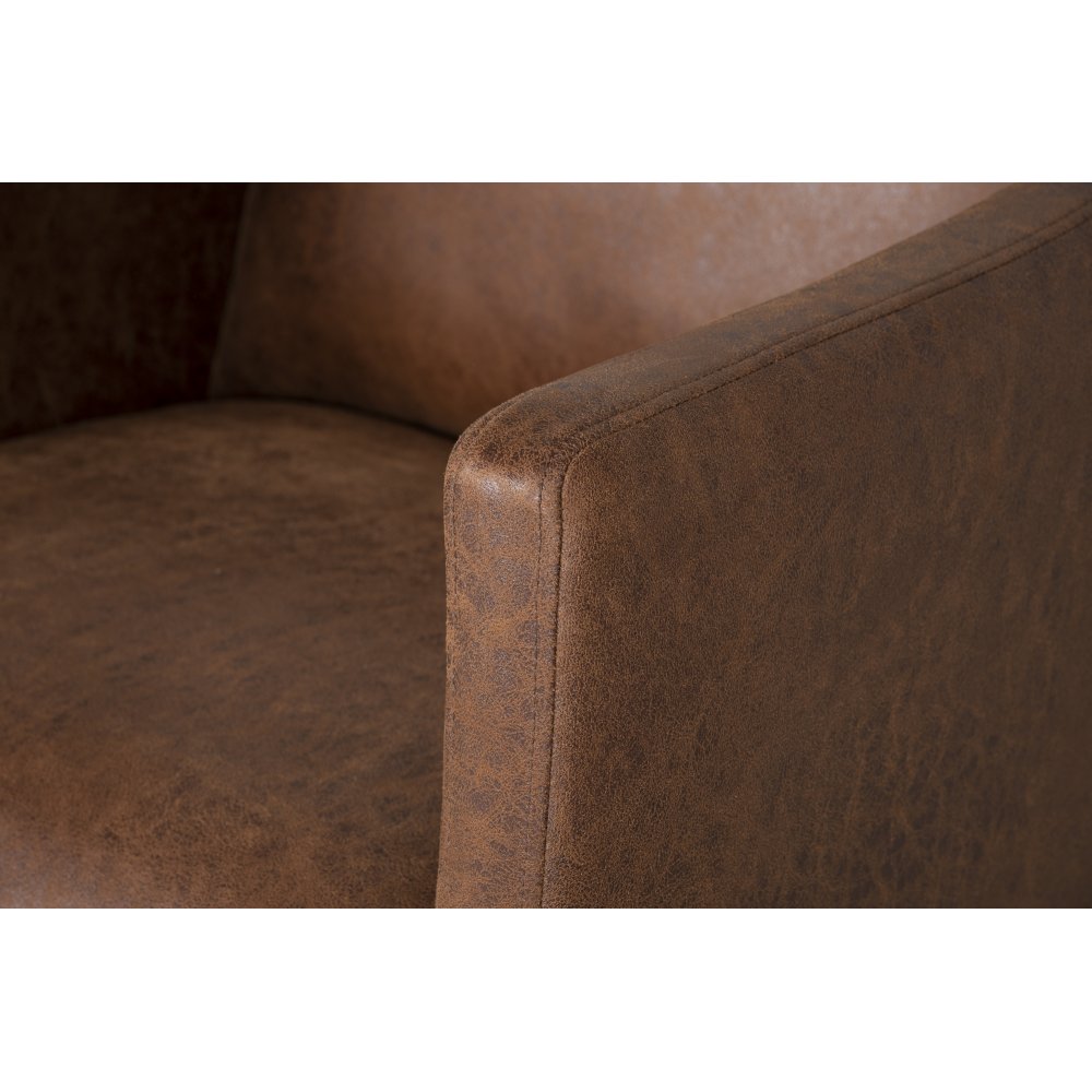 Fåtölj brunt vintage Fåtölj brunt vintage