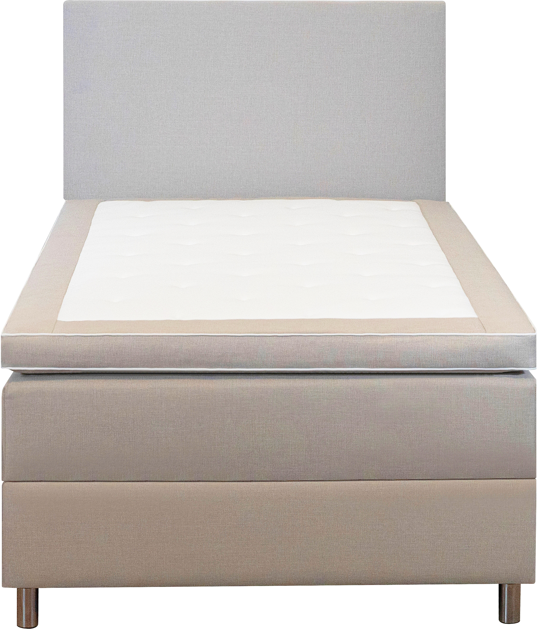 Säng 120x200 cm beige med förvaring 5 zoner pocketfjädrar Säng 120x200 cm beige med förvaring 5 zoner pocketfjädrar