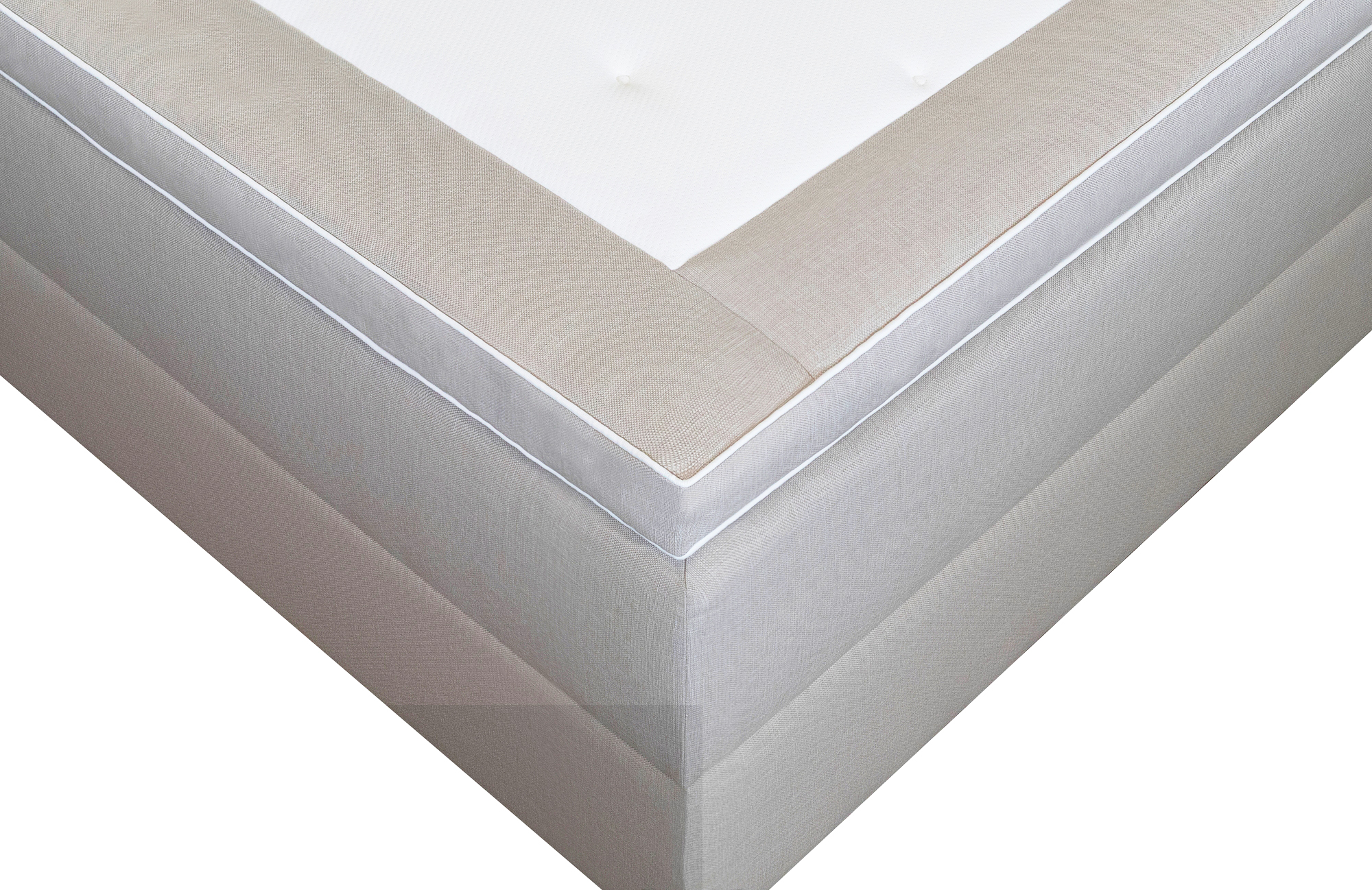 Säng 120x200 cm beige med förvaring 5 zoner pocketfjädrar Säng 120x200 cm beige med förvaring 5 zoner pocketfjädrar