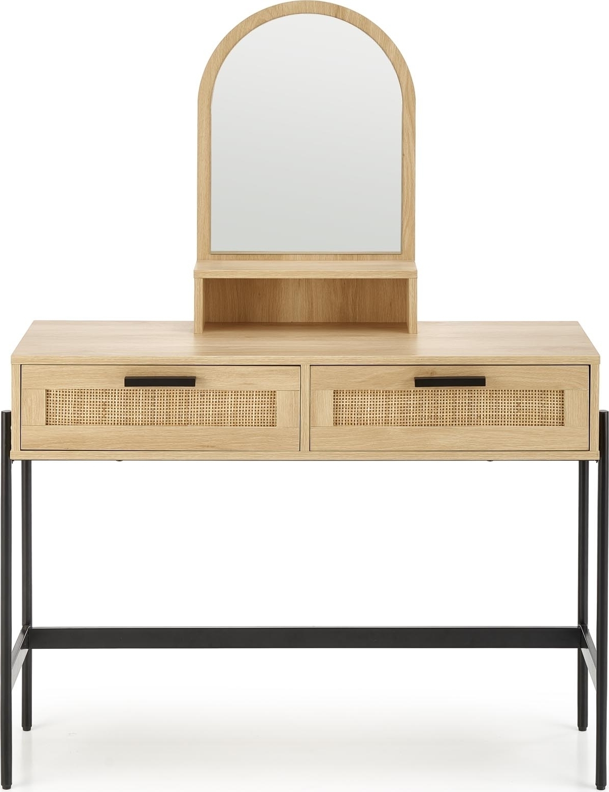 Carmen sminkbord 104 x 35 cm - Beige/svart Carmen sminkbord 104 x 35 cm - Beige/svart