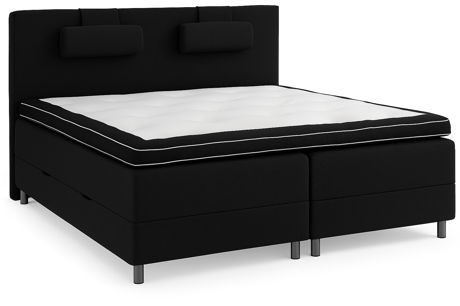 Accent boxbed 180x200 cm - Svart
