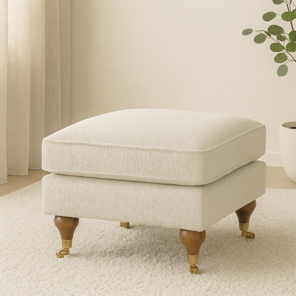 Fotpall i boucl� - Howard