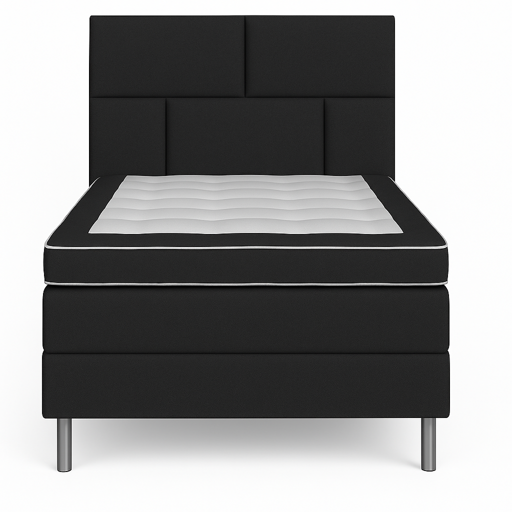 Säng 140x200 cm - Mörkgrå - Hilton Deluxe Säng 140x200 cm - Mörkgrå - Hilton Deluxe