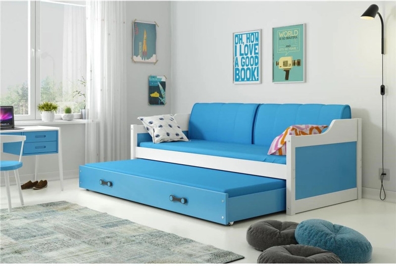 Juniors�ng Odense 90 cm - Bl�/vit