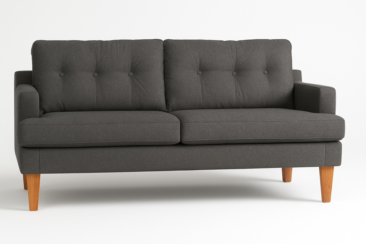 Space 2-sits soffa - M�rkgr�