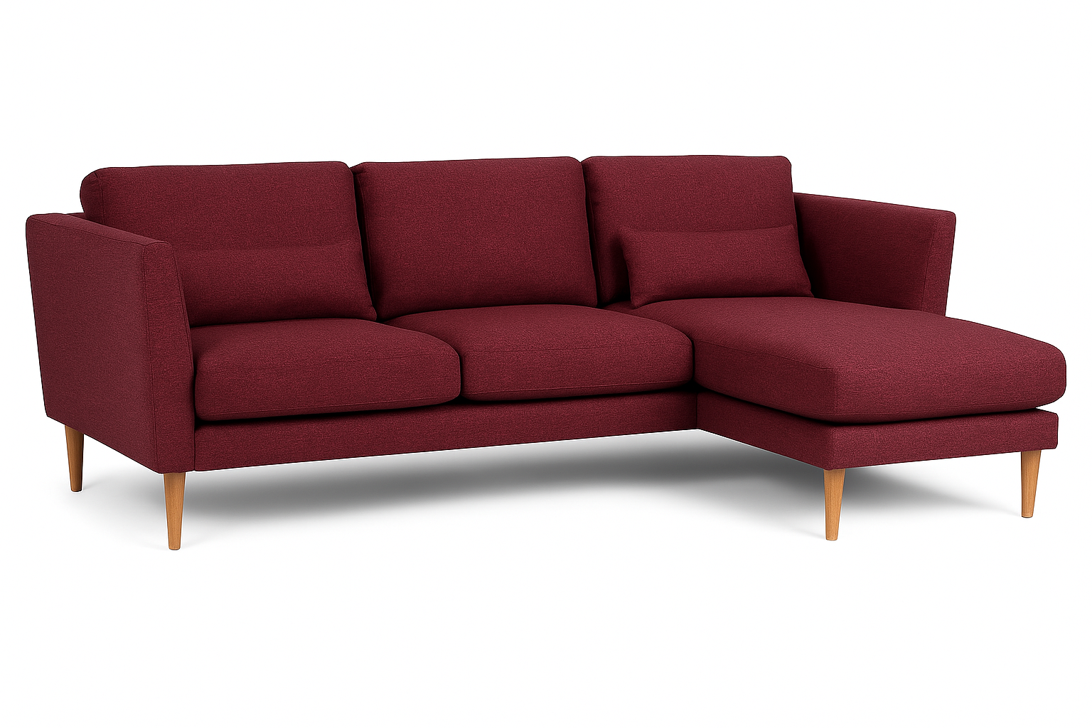 Maison Divansoffa Höger - Vinröd Maison Divansoffa Höger - Vinröd