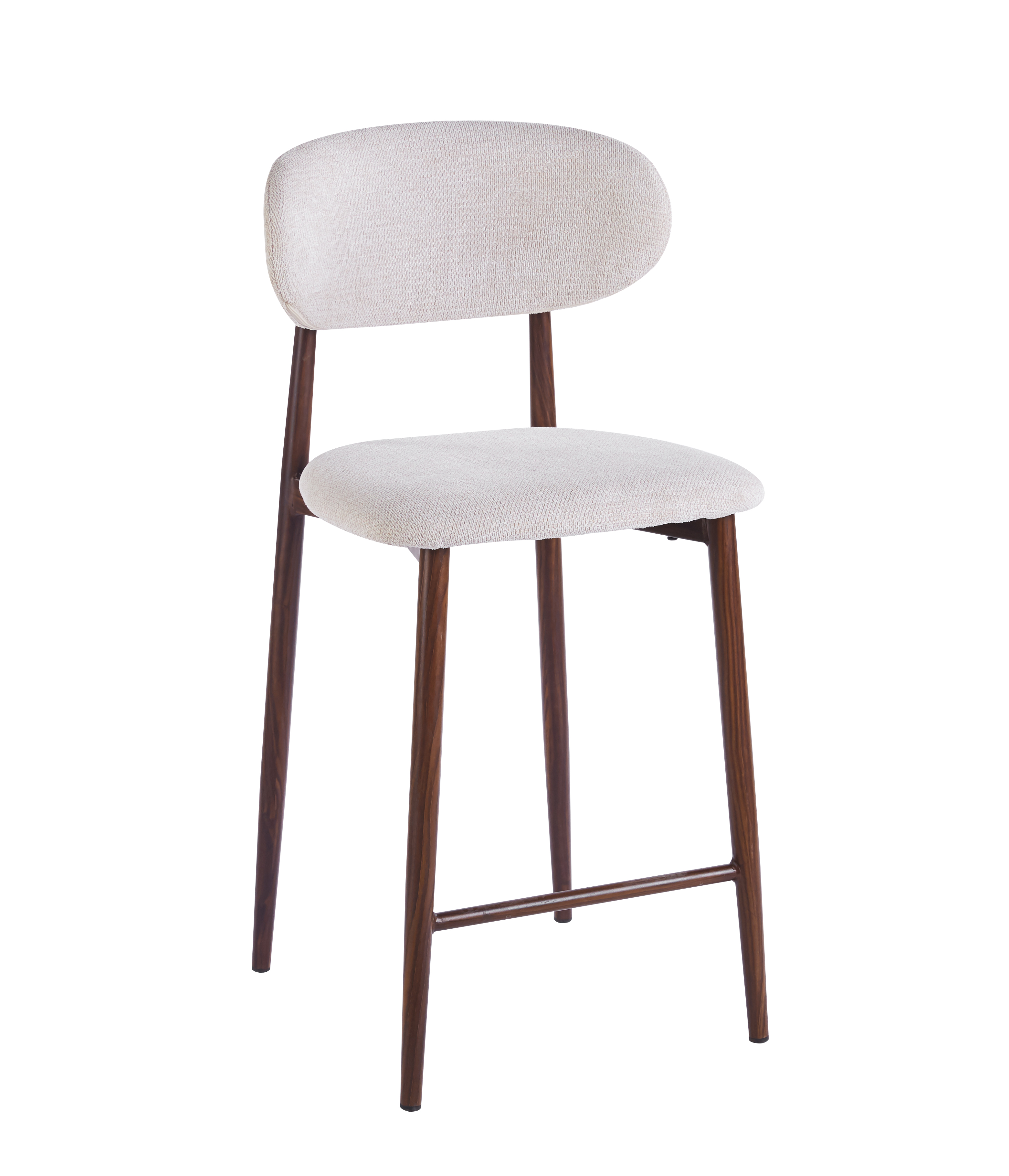 Ingrid barstol (Counter) Beige/valn�t