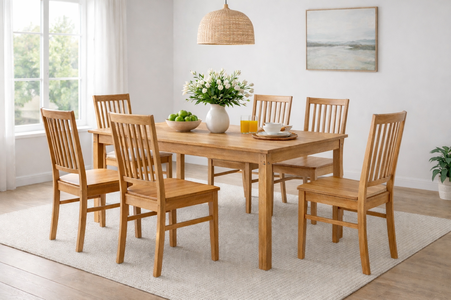 Matbord Dalar�s 180x90 cm - Oljad ek