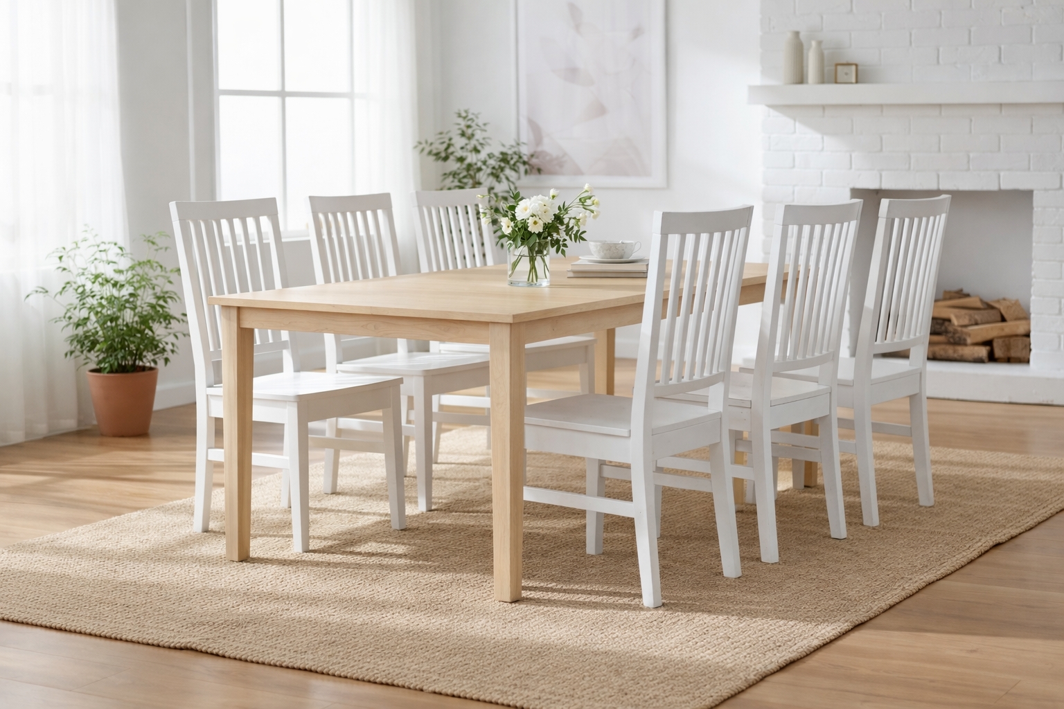 Matbord Dalar�s 180x90 cm - Vitoljad ek