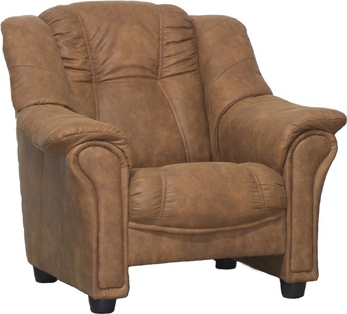 F�t�lj brunt microfiber tyg - Rom