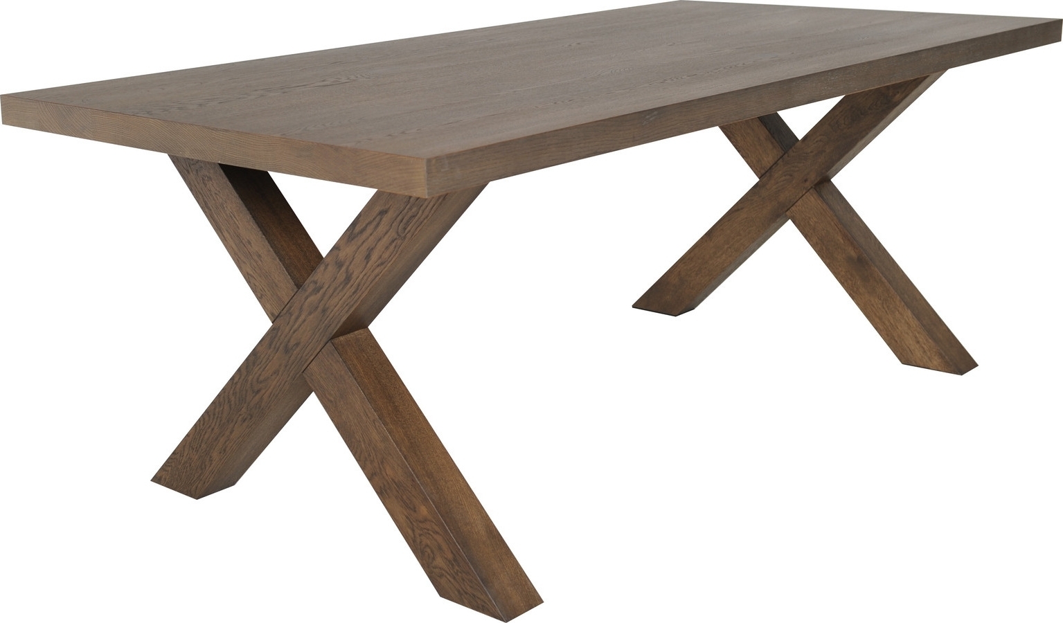 Zion matbord 200 x 100 cm - Brunoljad ekfan�r