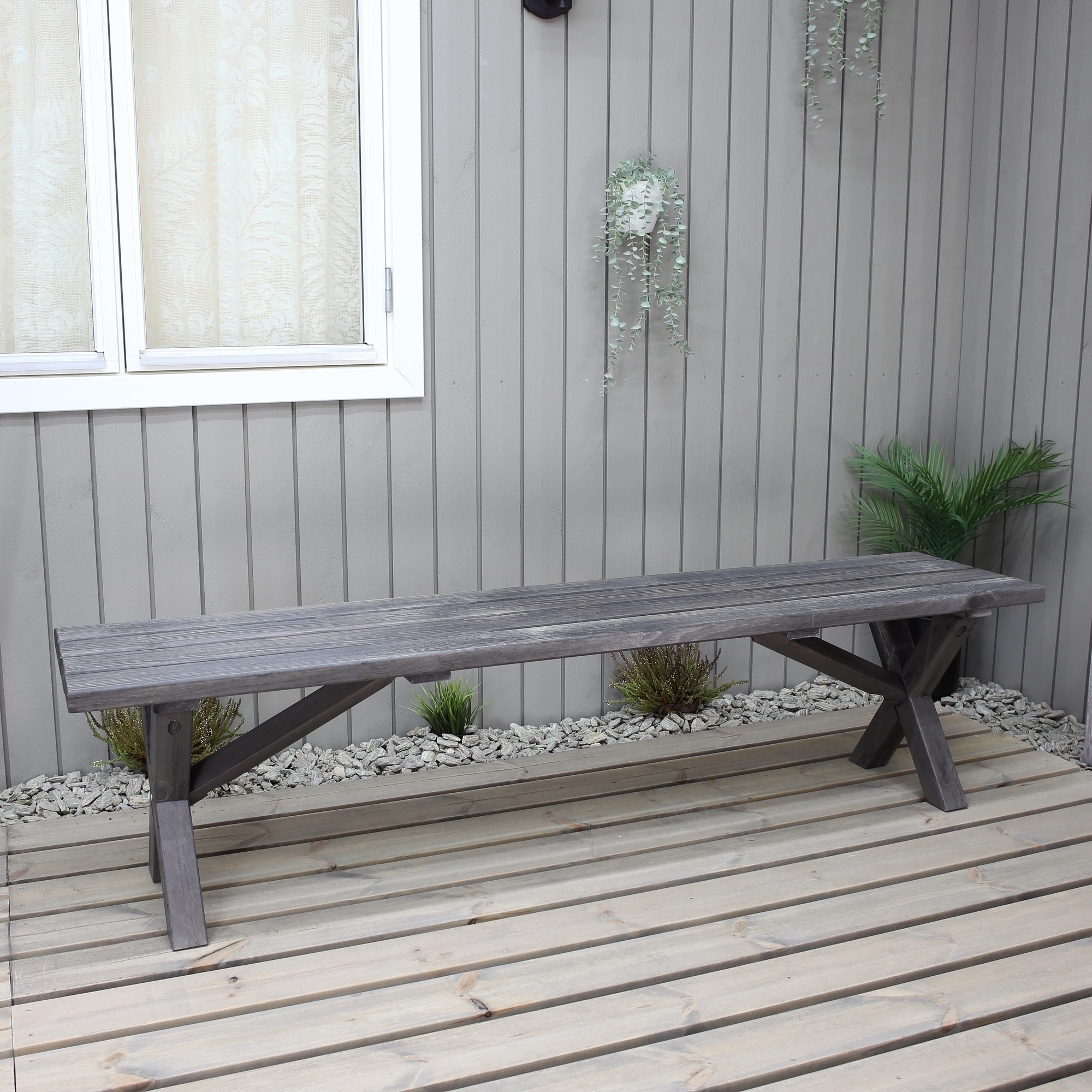 Scottsdale sittb�nk 180 cm - Shabby Chic Gr�