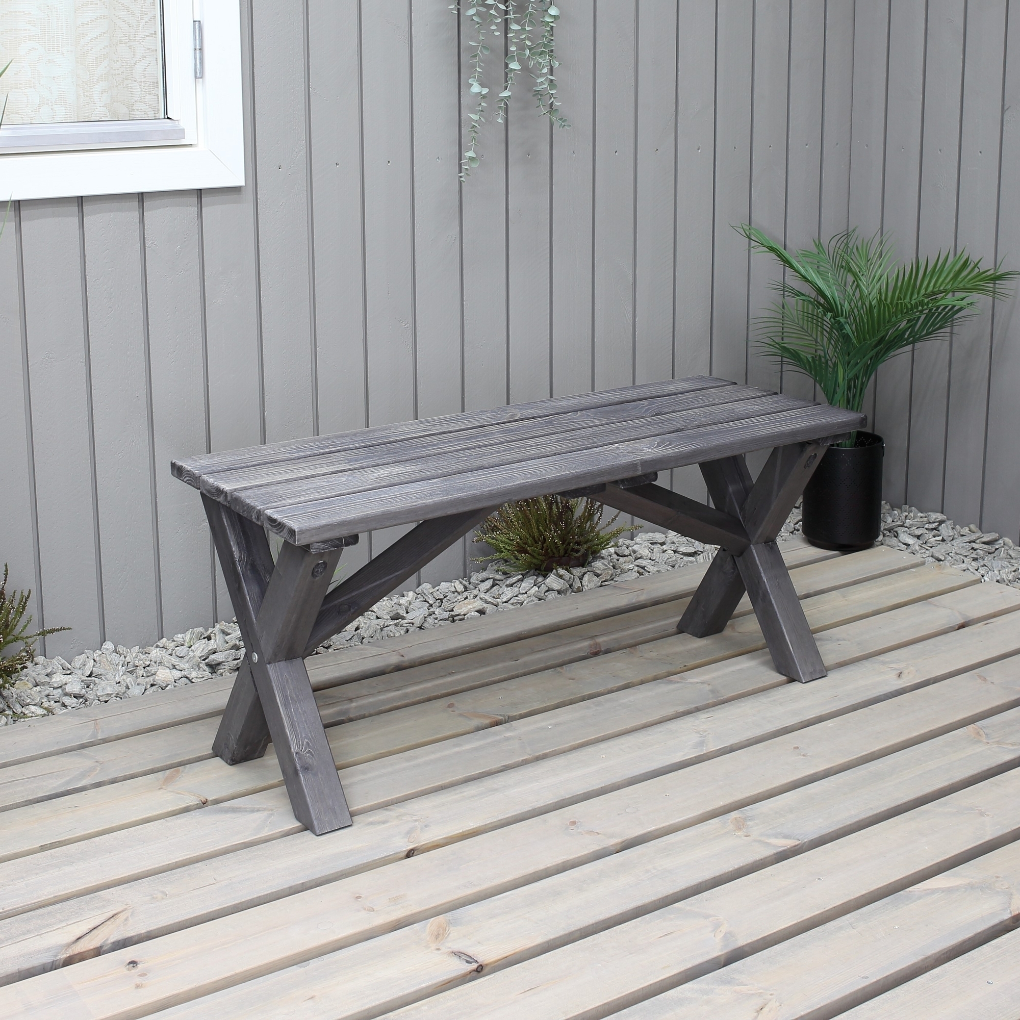 Scottsdale sittb�nk 100 cm - Shabby Chic Gr�