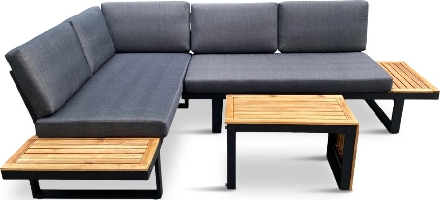 Monte Carlo utegrupp modulsoffa med bord