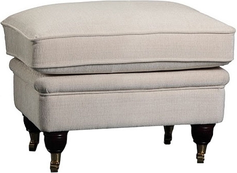 Howard Luxor Fotpall kvadratisk - Valfri f�rg! + Textilv�rd f�r m�bler