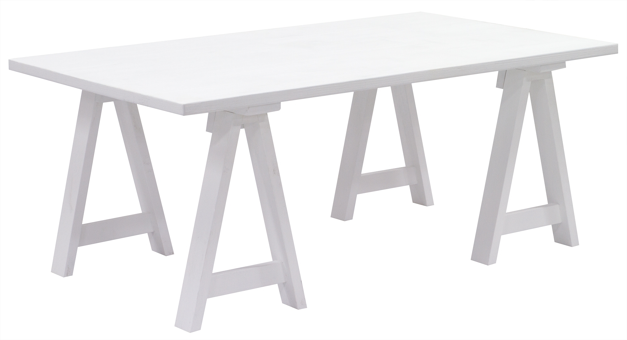 Ziro soffbord 120 cm - Vit