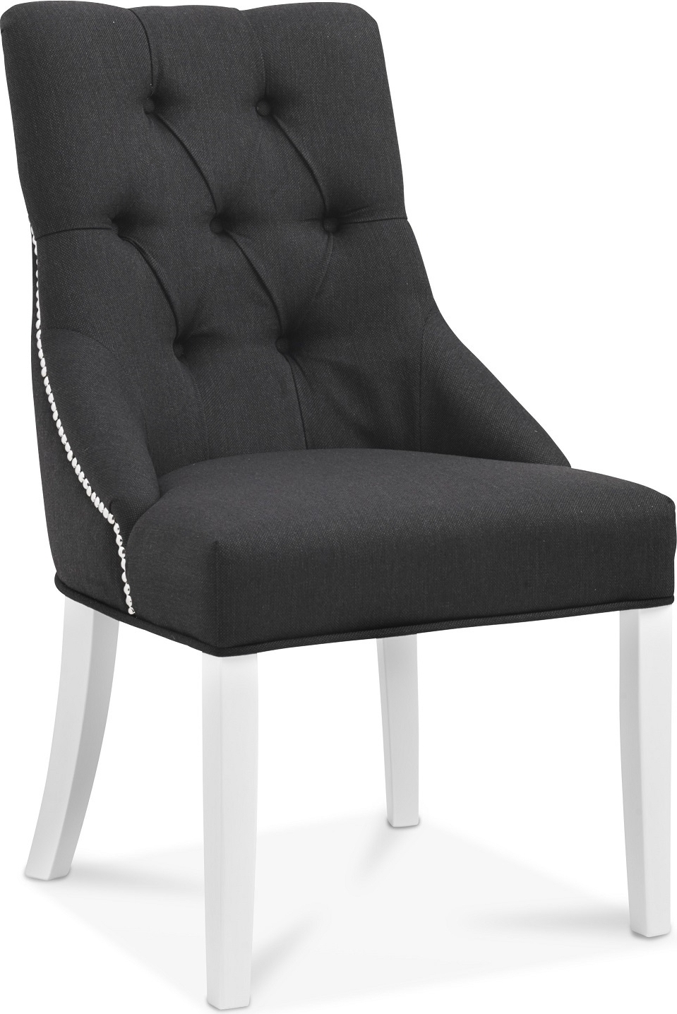 Tuva EUR matstol - Svart tyg Tuva EUR matstol - Svart tyg